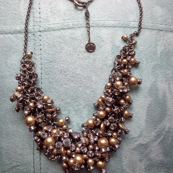 Jewelry T Gold And Bronze Balls Necklace Poshmark